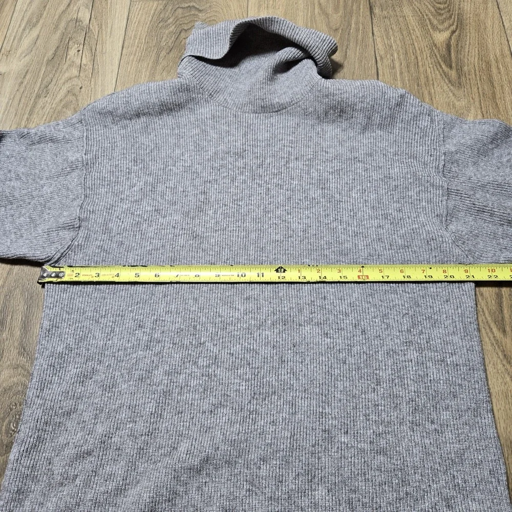 Free People SOFTLY STRUCTURED TUNIC SLOUCHY‎ FIT SWEATER in GREY Size Small